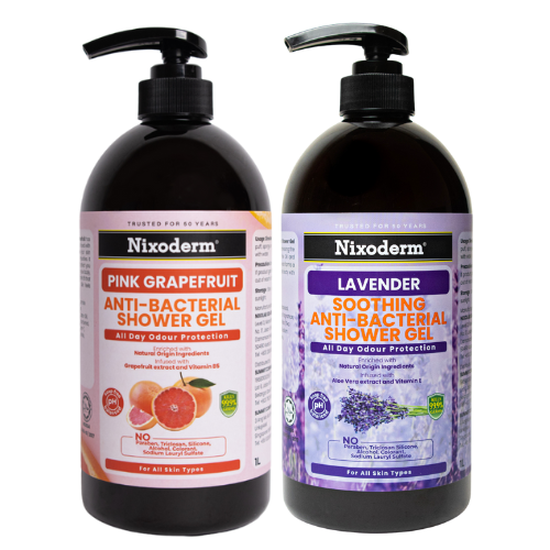 Nixoderm Antibacterial Shower Gel Nixoderm Malaysia