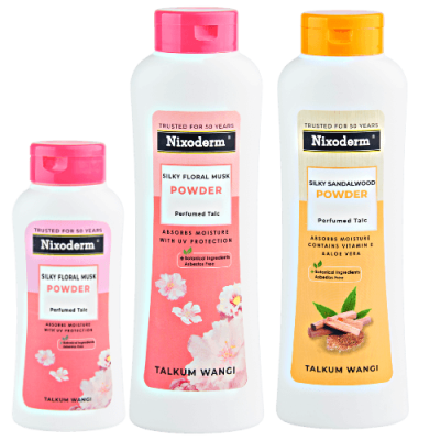 perfumed talc powder